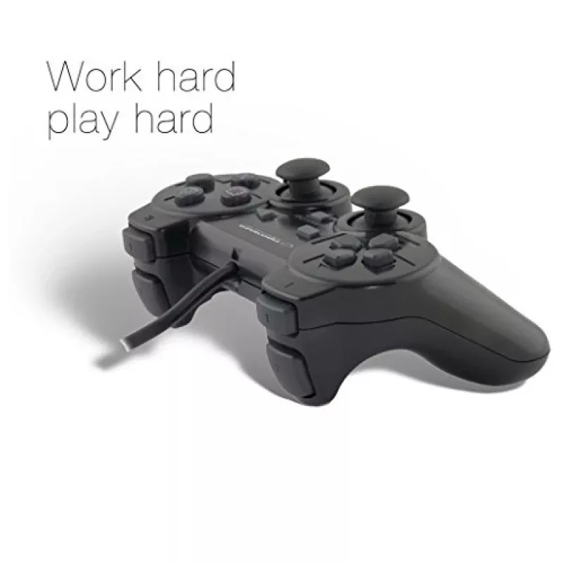 Controller gaming Esperanza EG106 joystick PC, PlayStation 2, PlayStation 3 analogico / digitale USB 2.0 nero