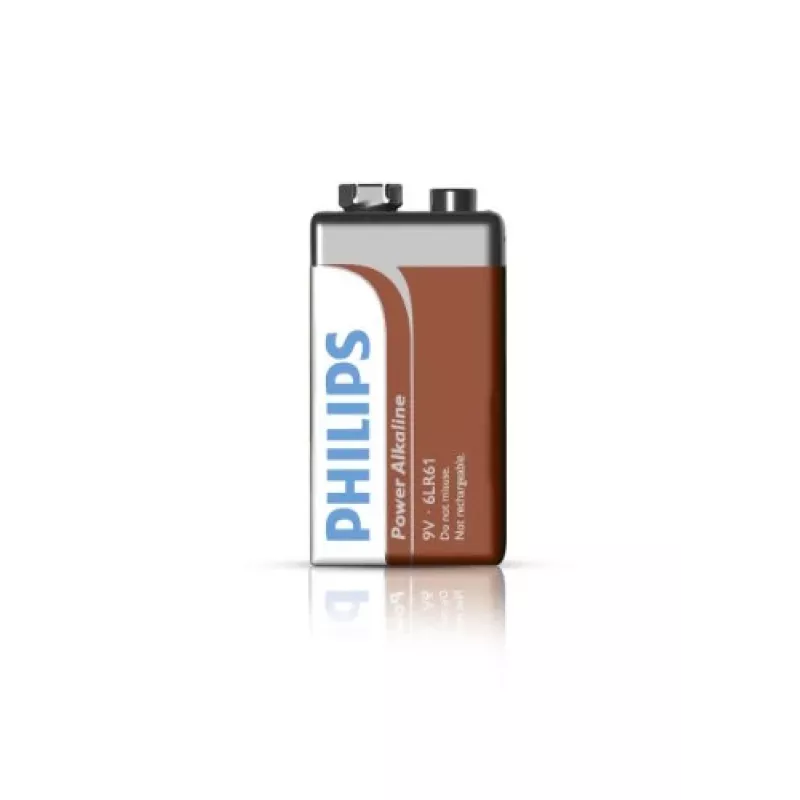 Batteria usa e getta Philips Power Alkaline Battery 6LR61P1B/10