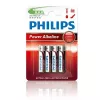 Batterie Philips Power Alkaline AAA, confezione da 4