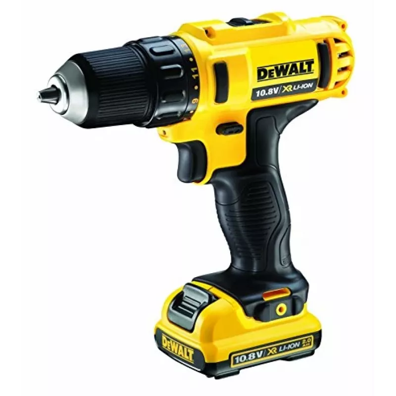 DeWALT DCD avvitatore trapano a batteria senza chiave 10,8V Li-Ion, spina europea