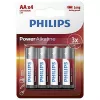 Batteria usa e getta Philips Power Alkaline Battery LR6P4B/10