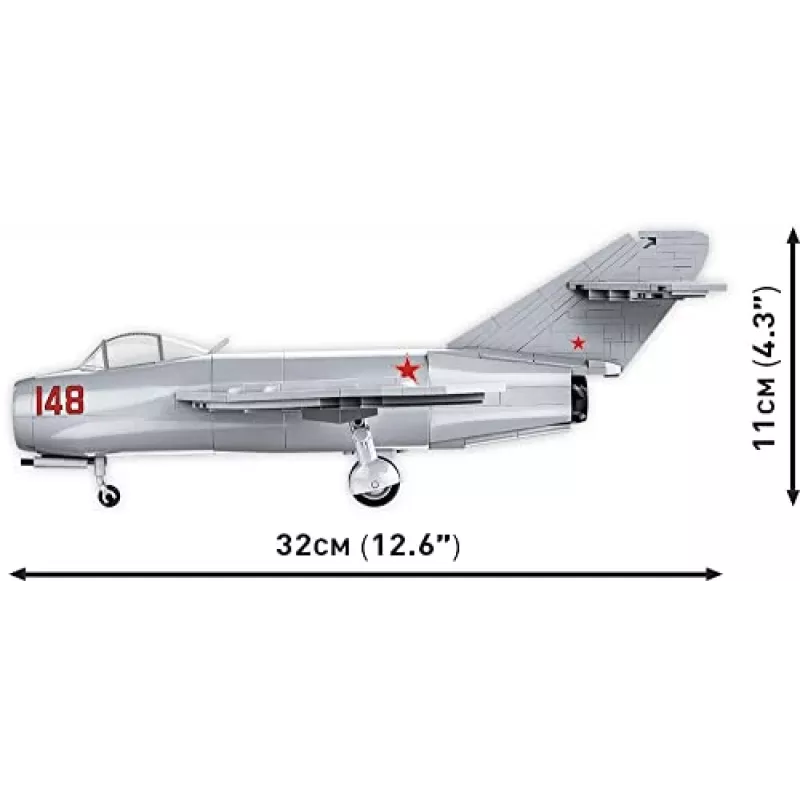 COBI Historical Collection Guerra di Corea MIG-15 codice NATO Fagot jet sovietico