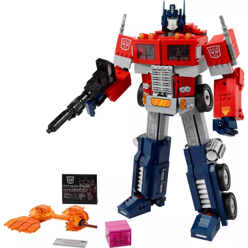 LEGO® 10302 Icons Optimus Prime, set modello robot Transformers