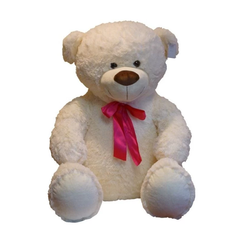 Peluche orso TULILO Norbert 75 cm, peluche color crema