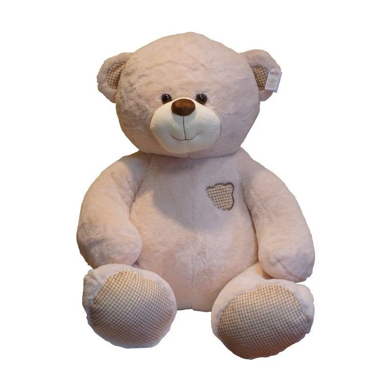 Orso di peluche TULILO Oktawian 75 cm crema – peluche, altezza 75 cm, color crema