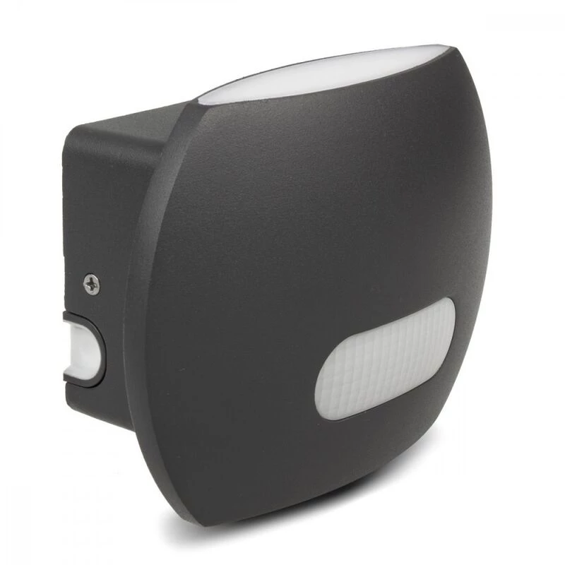 Lampada da parete LED MACLEAN MCE366 con sensore crepuscolare e di movimento