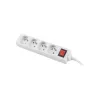 Ciabatta Lanberg PS1-04E-0150-W 1,5 m 4 prese AC per interni bianco