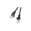 Lanberg PCU5-10CC-1000-BK cavo di rete nero 10 m Cat5e U/UTP (UTP) (PCU5-10CC-1000-BK)
