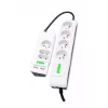 OFFICE PLUS 7 prese 250 V bianco (T/LZ06-OFP018/0000) - Ever