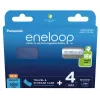 Batterie ricaricabili PANASONIC ENELOOP AA 2000 mAh 4 pz. + custodia (BK-3MCDE/4CP+CASE)