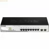 Switch D-Link DGS-1210-10P Managed L2 Gigabit Ethernet (10/100/1000) Power over Ethernet (PoE) 1U nero