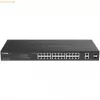 Switch di rete D-Link DGS-1100-26MPV2/E Managed L2 Gigabit Ethernet (10/100/1000) Power over Ethernet (PoE) nero