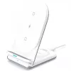 AUKEY LC-A2-WT Caricabatterie, uso interno, USB, ricarica rapida wireless, bianco
