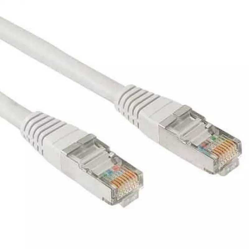 Cavo di rete Gembird PP12-5M Cat5e, 5 m, RJ-45 a RJ-45, 10/100/1000Base-T(X), beige