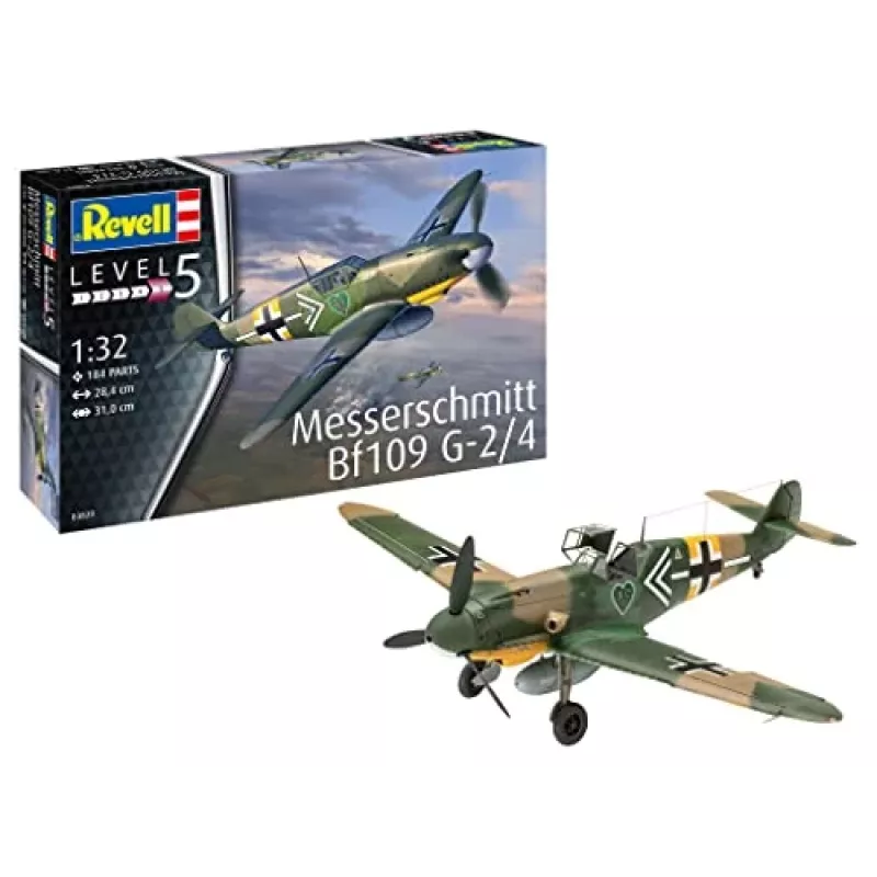 Modello in plastica Messerschmitt BF 109G-2/4 1/32