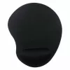 Tappetino per mouse GEMBIRD MP-ERGO-01, poggiapolsi in schiuma, 240×200 mm, spessore 4 mm, nero