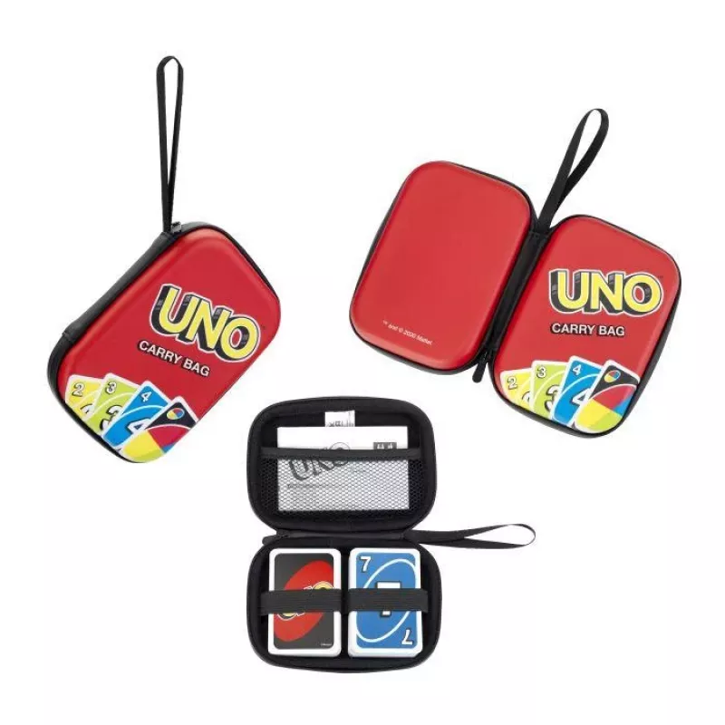 Theo Klein 5901 custodia per carte Uno, rosso/nero