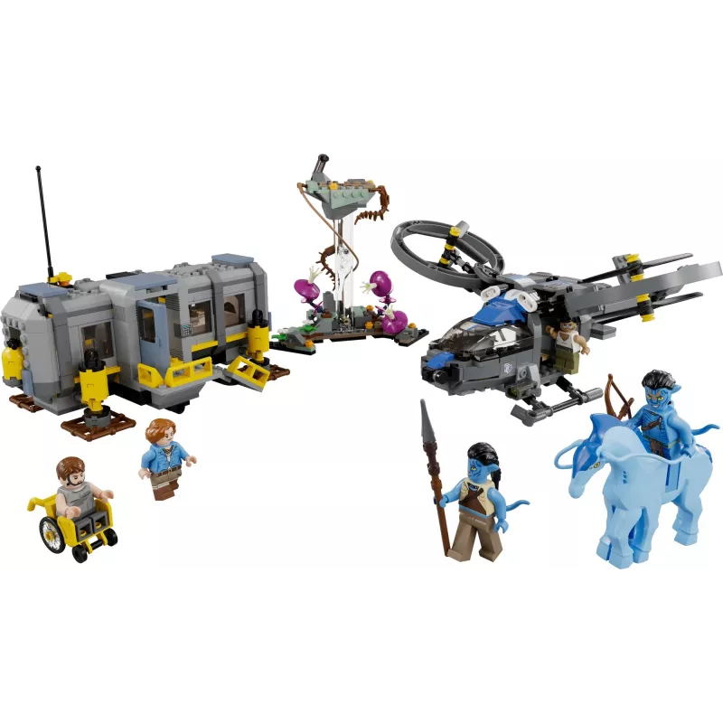 LEGO Avatar Montagne Sospese: Sito 26 e Rda Samson set 75573, multicolore