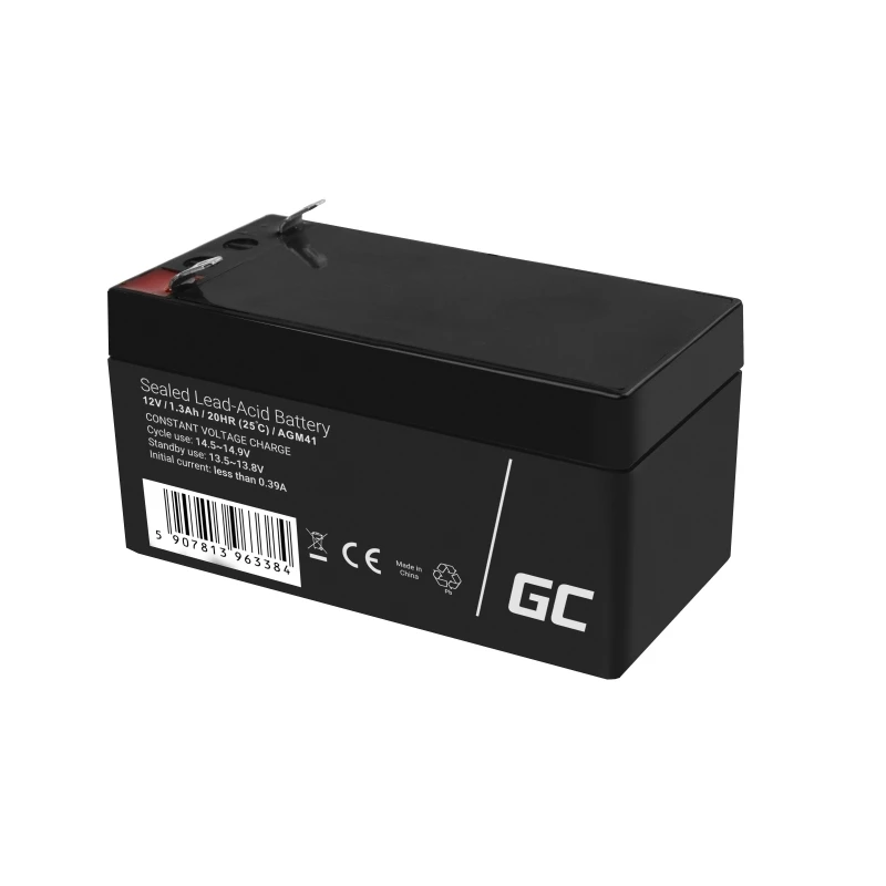 Batteria AGM VRLA 12V 1,3Ah senza manutenzione