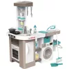 Smoby 311050 cucina giocattolo con area lavanderia e accessori