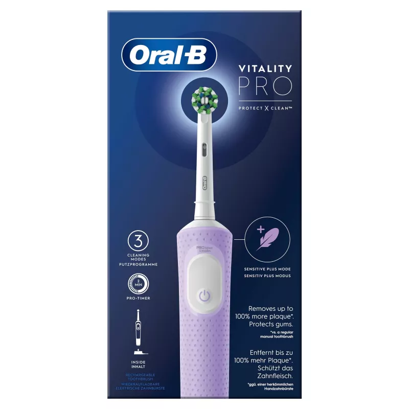 Oral-B Vitality Pro spazzolino elettrico viola 1 spazzolino