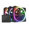 NZXT F120 RGB 120mm ARGB ventola per case confezione da tre - nero