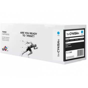 Toner per HP Color LJ Pro W2031A TH-CY415AN 100% nuovo ciano