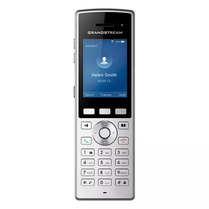 Grandstream Networks WP822 telefono IP nero, argento 2 linee LCD Wi-Fi