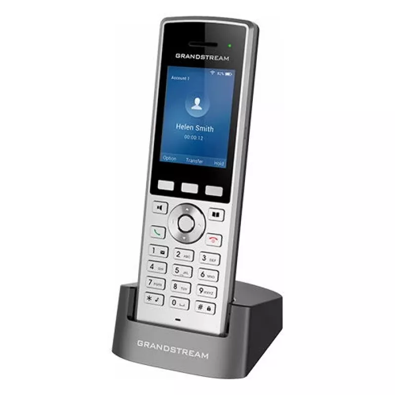 Grandstream Networks WP822 telefono IP nero, argento 2 linee LCD Wi-Fi
