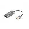 Natec Cricket NNC-1924 adattatore Ethernet da USB 3.0 Type-A a RJ45, 1000 Mbit/s, cavo da 15 cm, nero