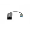 Natec Cricket NNC-1924 adattatore Ethernet da USB 3.0 Type-A a RJ45, 1000 Mbit/s, cavo da 15 cm, nero