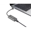 Natec Cricket NNC-1924 adattatore Ethernet da USB 3.0 Type-A a RJ45, 1000 Mbit/s, cavo da 15 cm, nero