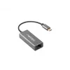 Natec Cricket NNC-1925 adattatore Ethernet da USB-C 3.1 Gen 1 a RJ45, 1000 Mbit/s, cavo da 15 cm, alluminio, grigio