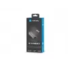 Natec Cricket NNC-1925 adattatore Ethernet da USB-C 3.1 Gen 1 a RJ45, 1000 Mbit/s, cavo da 15 cm, alluminio, grigio