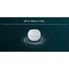 Shelly H&T, sensore di umidità e temperatura wireless, compatto, WiFi, igrometro, domotica, app iOS Android – nero