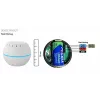 Shelly H&T, sensore di umidità e temperatura wireless, compatto, WiFi, igrometro, domotica, app iOS Android – nero