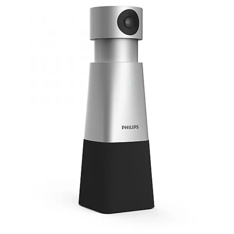 Philips PSE0550 SmartMeeting videocamera per videoconferenza 4K portatile con microfono integrato, 30 fps, USB, nero/argento