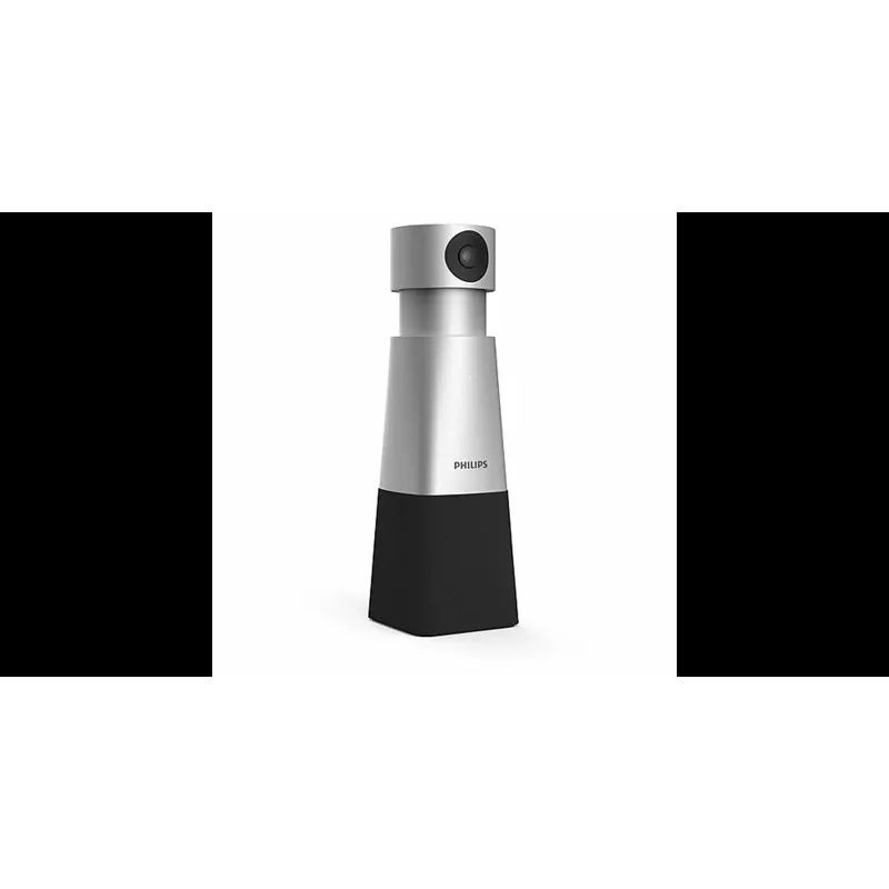 Philips PSE0550 SmartMeeting videocamera per videoconferenza 4K portatile con microfono integrato, 30 fps, USB, nero/argento