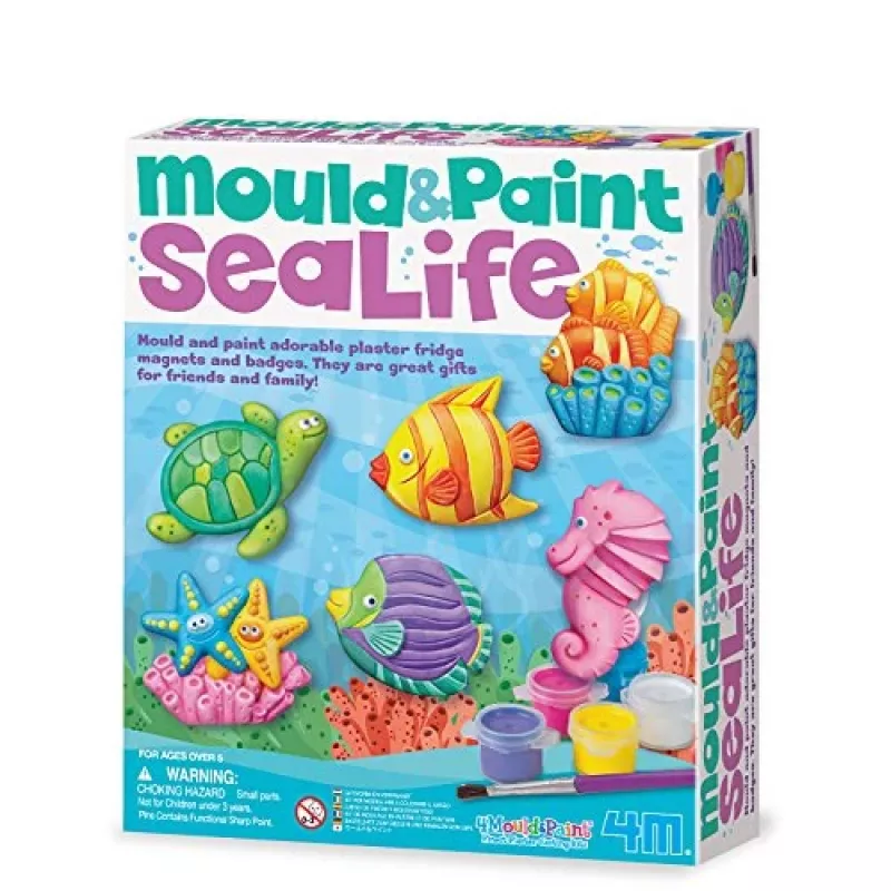 Fusione in gesso mondo sottomarino