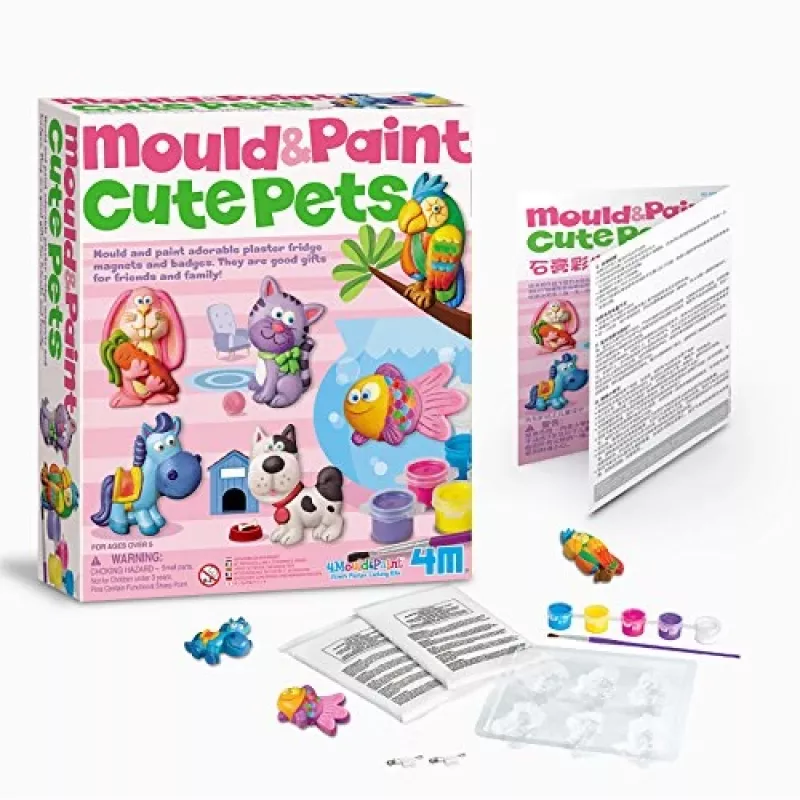 4m Forme e pittura Animali domestici carini