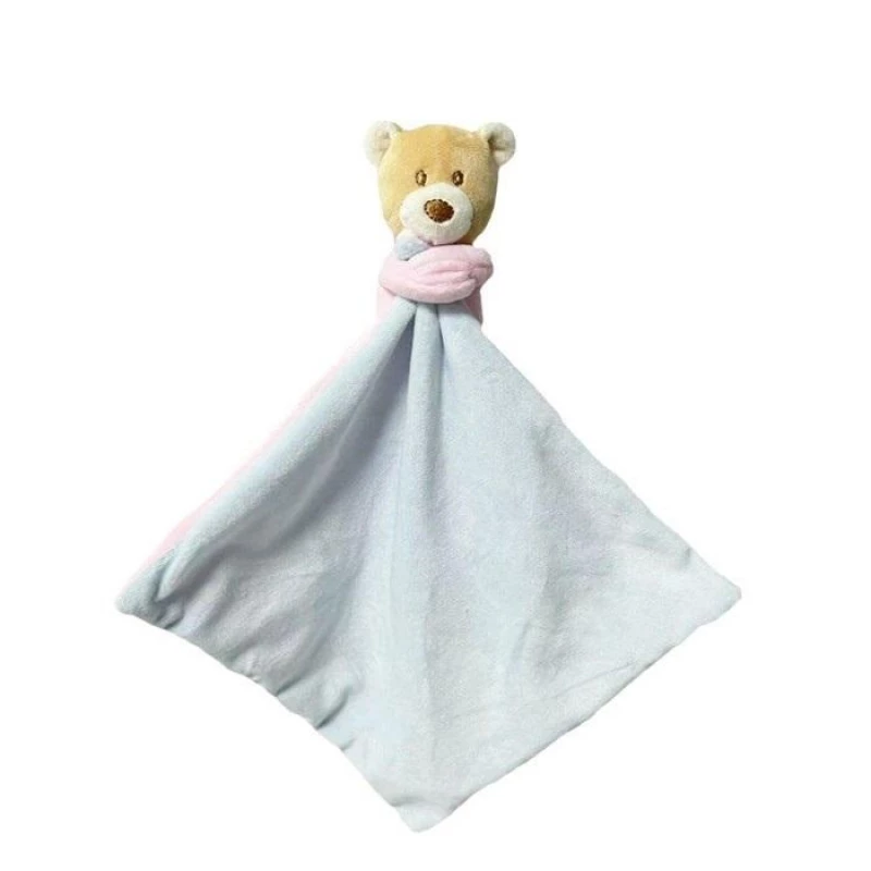 Peluche TULILO orsetto Milus 25 cm – peluche giocattolo per neonati, rosa e blu