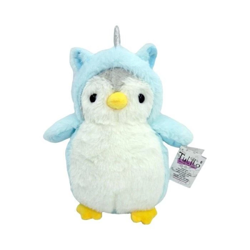 Peluche TULILO mascotte Roman pinguino blu 20 cm peluche, modello 9187
