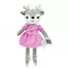 Peluche TULILO Celinka cervo 35 cm morbido peluche, giocattolo per bambini