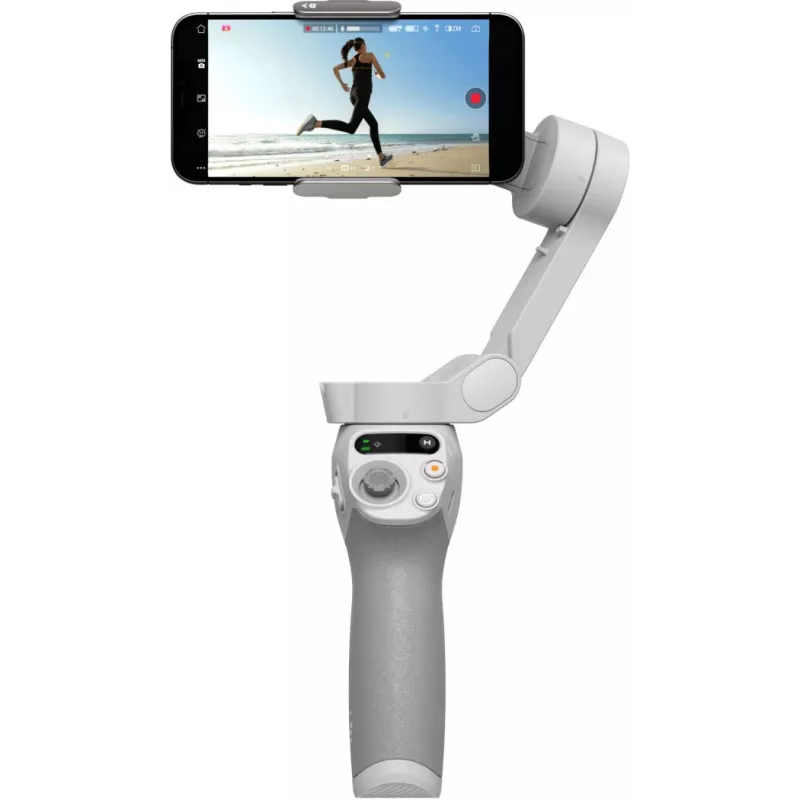 Gimbal DJI OM SE grigio Bluetooth incl. supporto per telefono custodia carico massimo 290 g