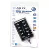 Logilink UA0125 Hub USB 10 porte USB2.0 con alimentatore 3.5A, | Logilink