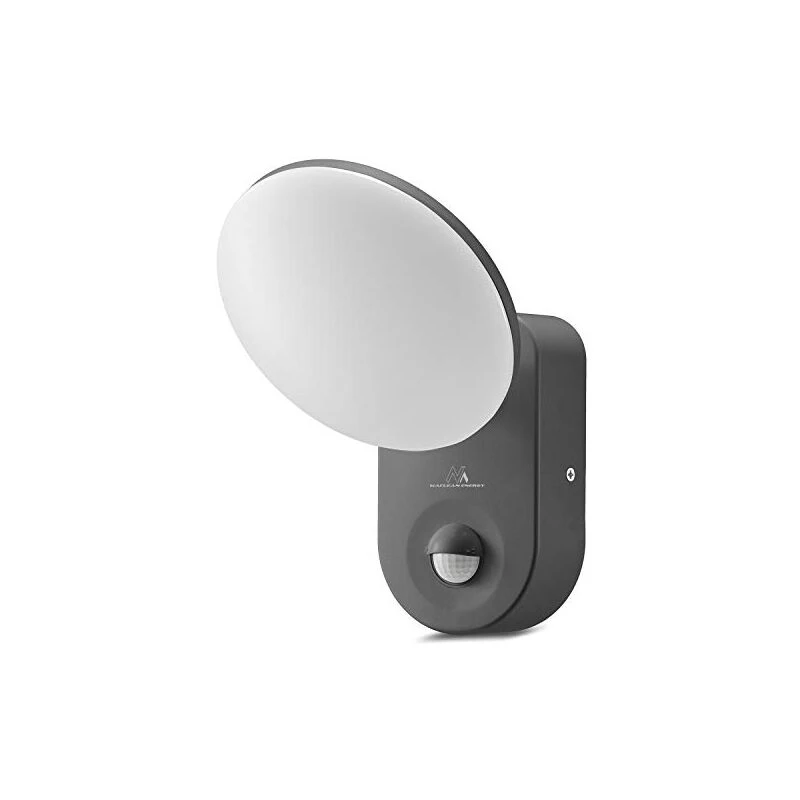 Lampada da parete LED MACLEAN MCE367 con sensore PIR, lampada da parete per esterni con rilevatore di movimento
