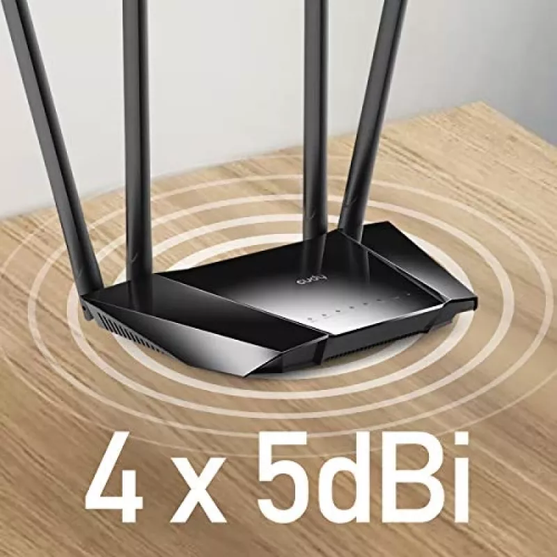 Cudy LT400 router wireless Fast Ethernet Single-band (2.4 GHz) 4G nero