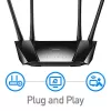 Cudy LT400 router wireless Fast Ethernet Single-band (2.4 GHz) 4G nero