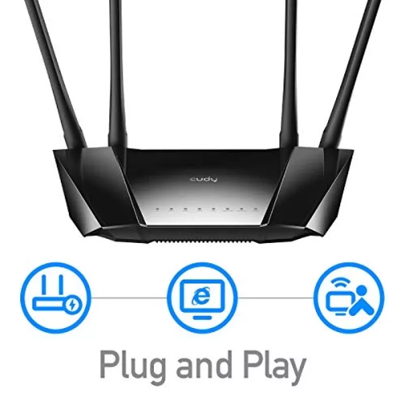 Cudy LT400 router wireless Fast Ethernet Single-band (2.4 GHz) 4G nero