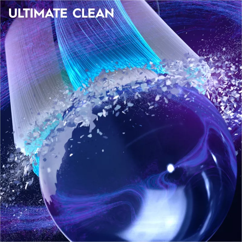 Testina spazzolino Oral-B iO Ultimate Clean, confezione da 8 testine di ricambio